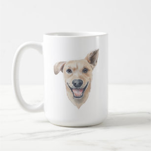 Caneca De Café Canino de Raça Mista 15 oz