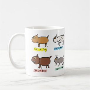 Caneca De Café Caninos Engraçados