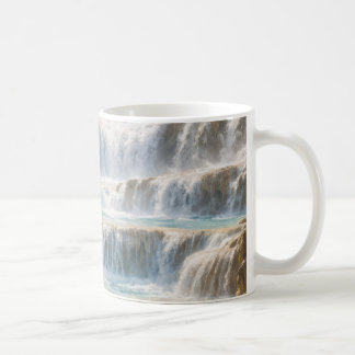 Caneca De Café Cânion da Cachoeira Ensolarada