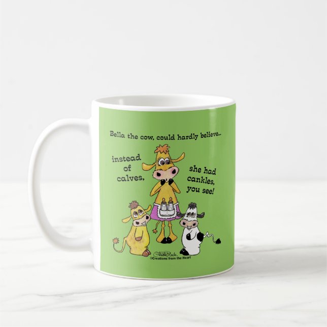 Caneca De Café Cankles Not Calves (Esquerda)