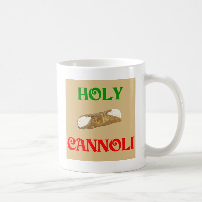 Caneca De Café Cannoli santamente (Direita)
