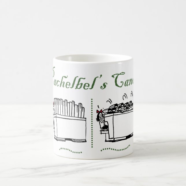 Caneca De Café Canon de Pachelbel agride (Centro)