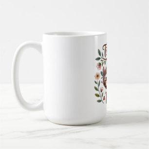 Caneca De Café Cansada Como Uma Mãe