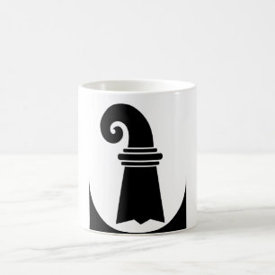 Caneca De Café Cantão da região de suiça pavilhão de Basel Stadt