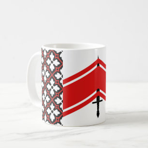 Caneca De Café Cantão de Eoforwic Populace Crachá