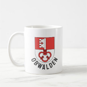 Caneca De Café Cantão de Obwalden casaco de armas