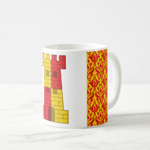 Caneca De Café Cantão de Rokkehealdan Populace Crachá