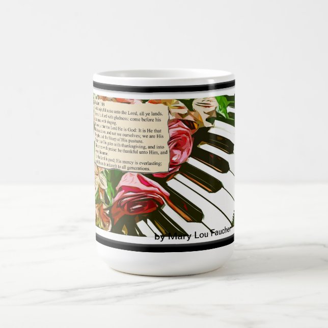 Caneca De Café Cante ao senhor (Centro)