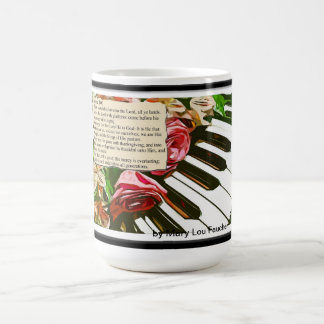 Caneca De Café Cante ao senhor