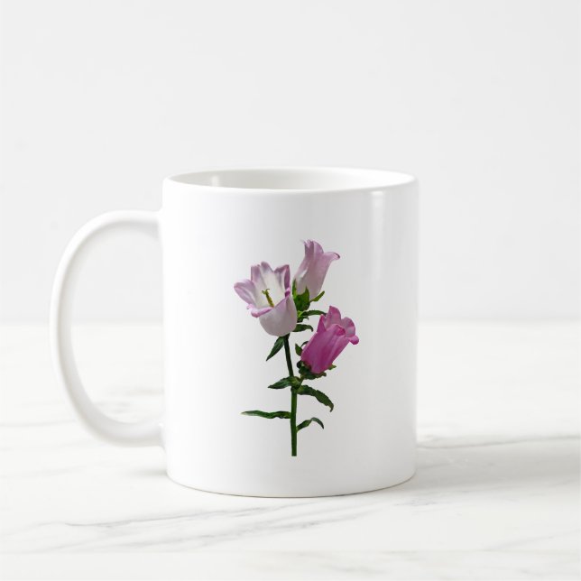 Caneca De Café Canterbury Bells Rosa (Esquerda)
