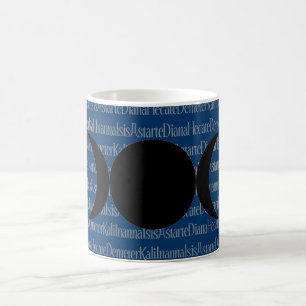 Caneca De Café Canto da deusa (azul)