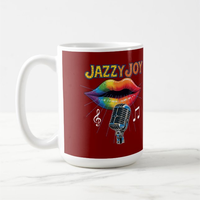 Caneca De Café cantor jazz (Esquerda)