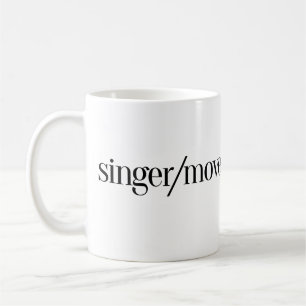 Caneca De Café Cantor/Movimentador