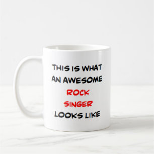 Caneca De Café cantor rock incrível