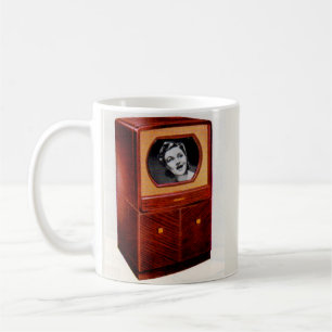 Caneca De Café cantora de televisão de cerca de 1951
