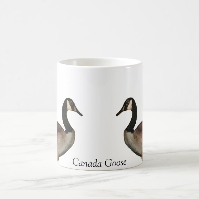Caneca De Café Canugo de café branco-ganso do Canadá (Centro)