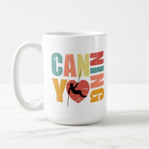 Caneca De Café Canyonering I Love Canyoning Rappelling Lover