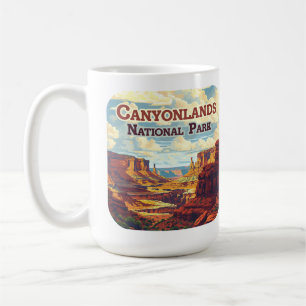 Caneca De Café Canyonlands National Park Utah Moab Retro