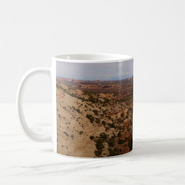 Caneca De Café Canyonlands View da Trilha de Primaveras do Pescoç (Esquerda)