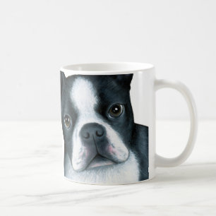 Caneca De Café Cão 128 Boston Terrier