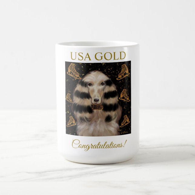 CANECA DE CAFÉ CÃO AFEGÃO (Centro)