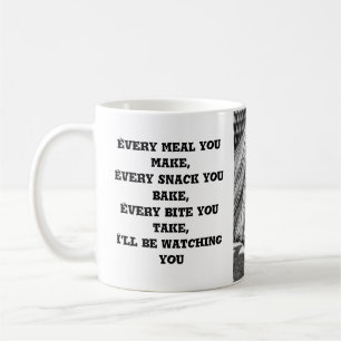 Caneca De Café Cão bonito engraçado do yorkshire terrier preto 