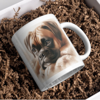 Caneca De Café Cão Boxer: Mestre do Relaxamento & Especialista em