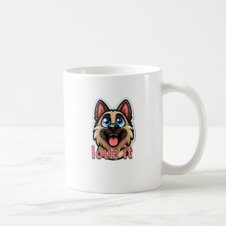 Caneca De Café cão com amor