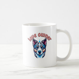 Caneca De Café cão com dono de amor