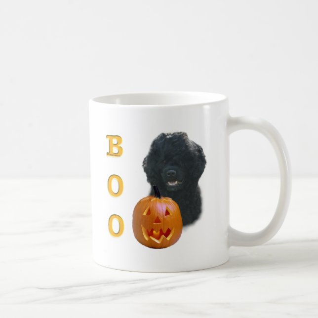 Caneca De Café Cão de Água Português Boo (Direita)