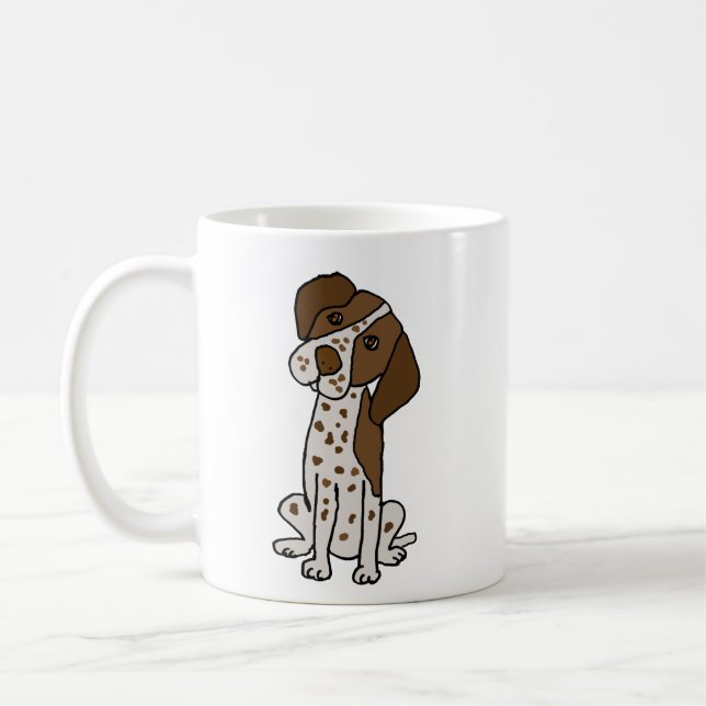 Caneca De Café Cão de filhote de cachorro alemão bonito do (Esquerda)