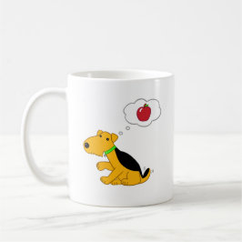 Caneca De Café Cão de filhote de cachorro dos desenhos animados