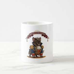 Caneca De Café Cão de Guarda Bulldogue Francês Real Arte de Cacho