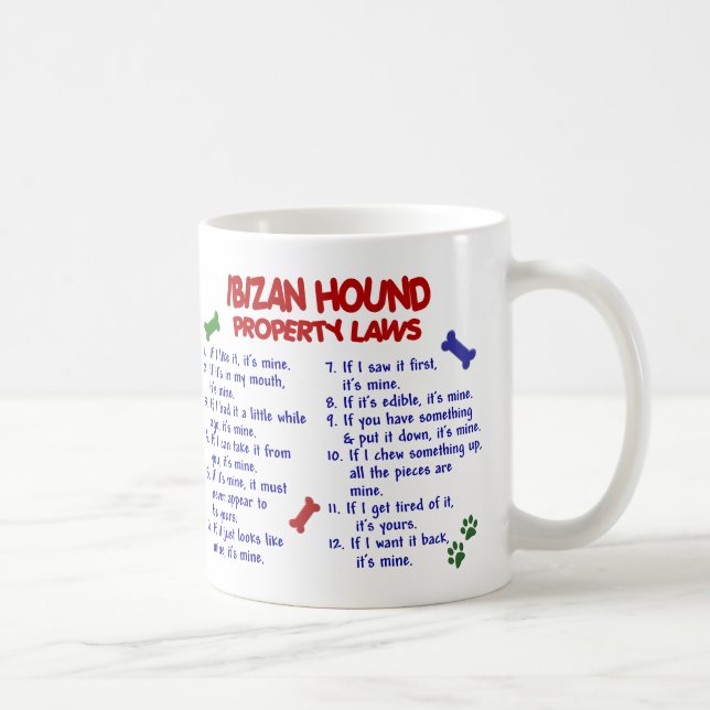 CANECA DE CAFÉ CÃO DE IBIZAN PL2 (Direita)