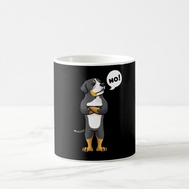 Caneca De Café Cão-de-Montanha Suíço Grande Cão-Teto (Centro)
