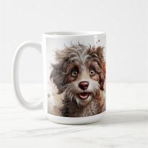 Caneca De Café cão engraçado