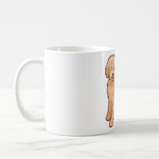 Caneca De Café Cão golden doodle Magia