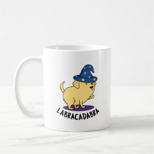 Caneca De Café Cão Labra-cadabra Cute Labrador Pun