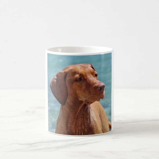 Caneca De Café Cão Magyar Vizsla (Centro)