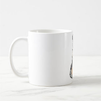 Caneca De Café cão pastor australiano Delight � Bela Arte Animal