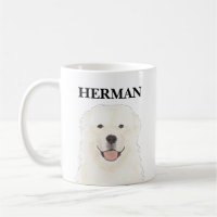 Cão Pirenéus de Excelente Personalizado