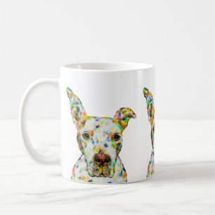 Caneca De Café Cão Pitbull 11 oz.Caneca