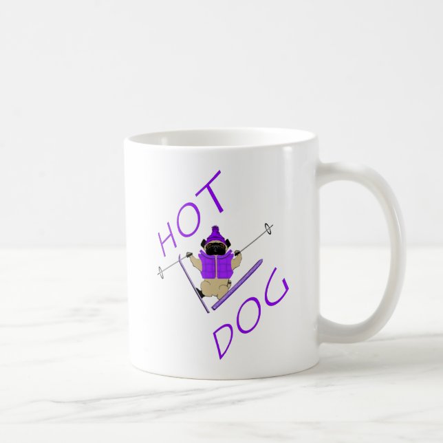 Caneca De Café Cão quente (Direita)