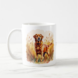 Caneca De Café Cão Retriever Labrador Fox Red