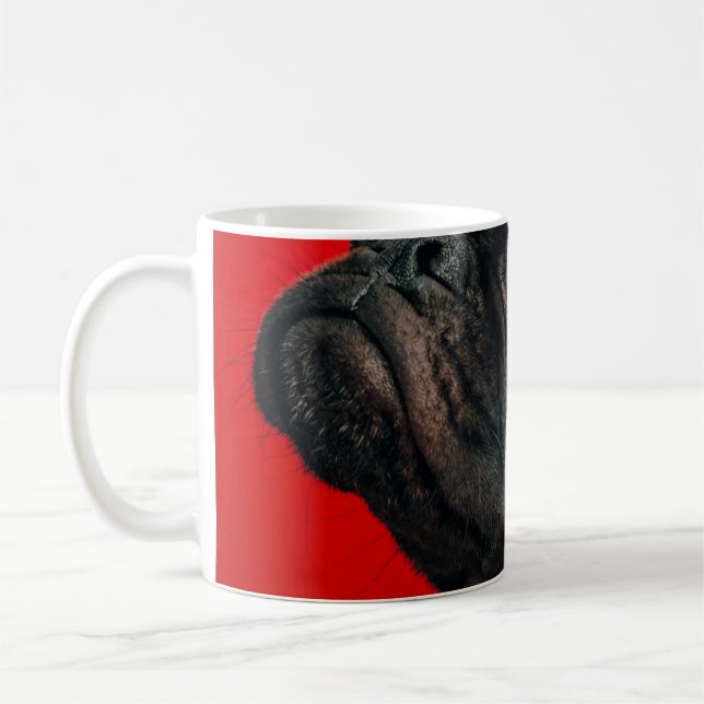 Caneca De Café cão rojo (Esquerda)