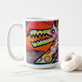 Caneca De Café Cão Sol
