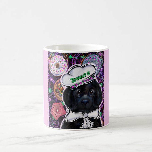 Caneca De Café Cão Terra Nova         (Centro)