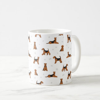 Caneca De Café Cão terrier Airedale