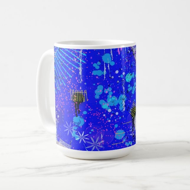 Caneca De Café Caos da Mente (Frente Esquerda)
