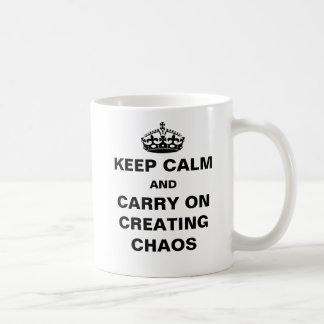 Caneca De Café Caos De Colaborador Incompetente Inept Manter Piad